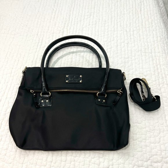 kate spade, Bags, Kate Spade Nylon Tote Black